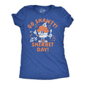 Womens Funny T Shirts Go Shawty Its Sherbet Day Sarcastic Frozen Treat Graphic Tee for Ladies Funny Womens T Shirts Cute...