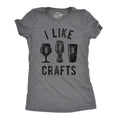 Womens I Like Crafts T shirt Funny Beer Lover Brewer Drinking Party for Her Tee Funny Womens T Shirts Cute Slimming Top...