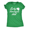 Womens Lucky Shenanigans Shirt Funny Saint Patricks Day Parade Tee Funny Womens T Shirts Cute Vintage Fashion T-Shirt...