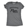 Womens Most Loved Mom Lightsaber brand Shirt Cute TNF'WB shield Day Gift Text Tee for Ladies Funny Womens Lightsaber...