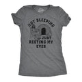 Womens Not Sleeping Just Resting My Eyes Funny T Shirt Sarcastic Jesus Joke Tee Funny Womens T Shirts Cute Slimming Tees...