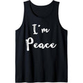 Womens Shirt I Come in Peace I'm Peace Funny Matching Couple Tank Top MADE IN USA Hoodie, Sweatshirt | RetroVerseTees.com