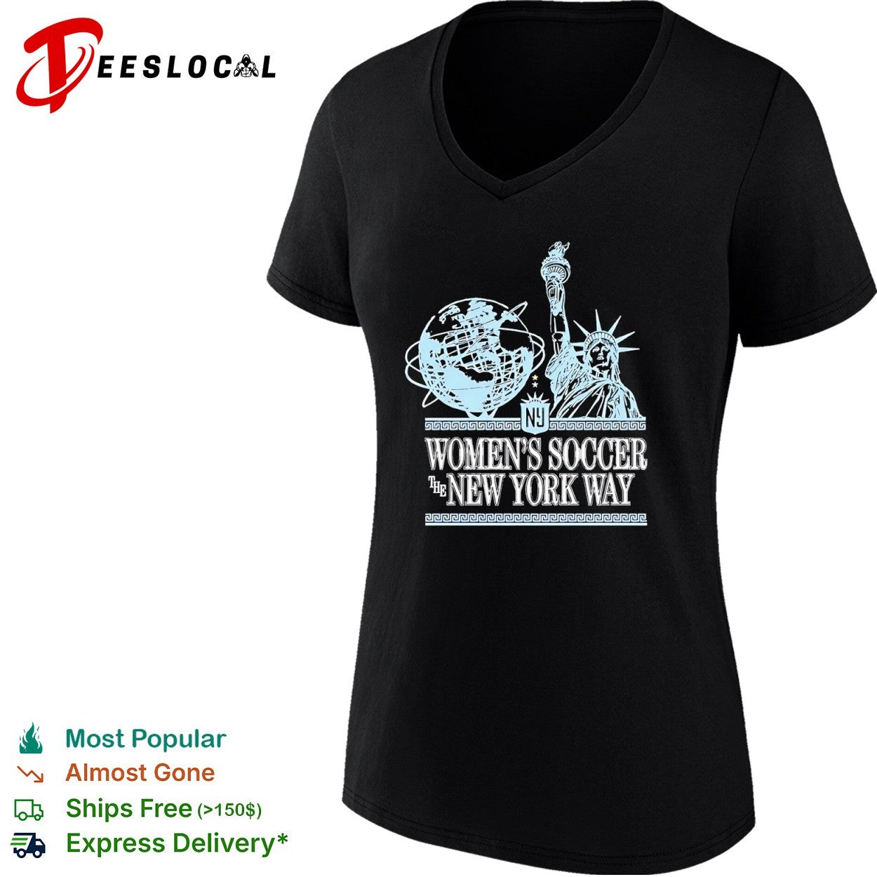 Women’s Soccer The New York Way OnlyNY shirt