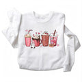 Womens Valentines Day Coffee Shirt, Valentines Day Shirt For Women Hoodie, Sweatshirt | RetroVerseTees.com