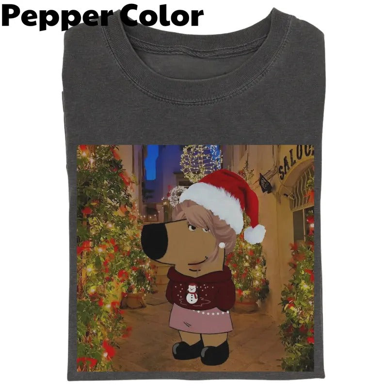 Womenswear's Chill Guy Shirt, Funny Shirt, Chill Guy gift for GirlFriends, Chrismas Chill Guy Shirt, Graphic Tees, Unisex...