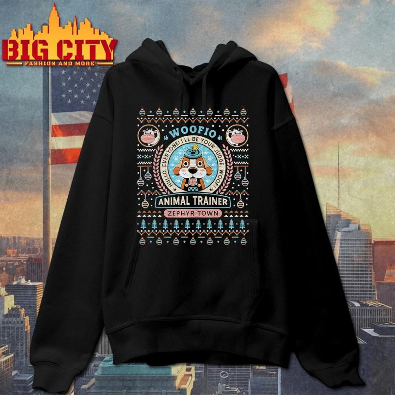 Woofio Animal trainer Zephyr Town Ugly christmas shirt
