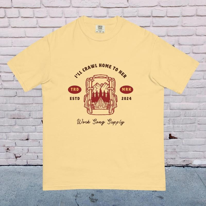 Work Song Supply Shirt, Folk Music Fan Outdoor Lover Gift, Unisex Hoodie, Sweatshirt | RetroVerseTees.com