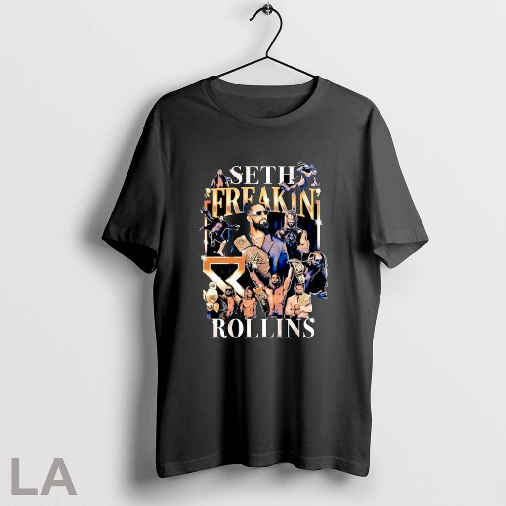 World Heavyweight Champion 2025 Seth Freakin Rollins Graphic