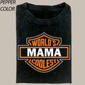 World's Coolest Mama And Papa Shirt, Mother's Day Tee, Motorcycle Dad Gift Funny Father's Day & Christmas Gift for Mon...