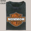 World's Coolest MomMom Shirt, Mom Motorcycle Shirt, Funny Mama Birthday Gift Hoodie, Sweatshirt | RetroVerseTees.com