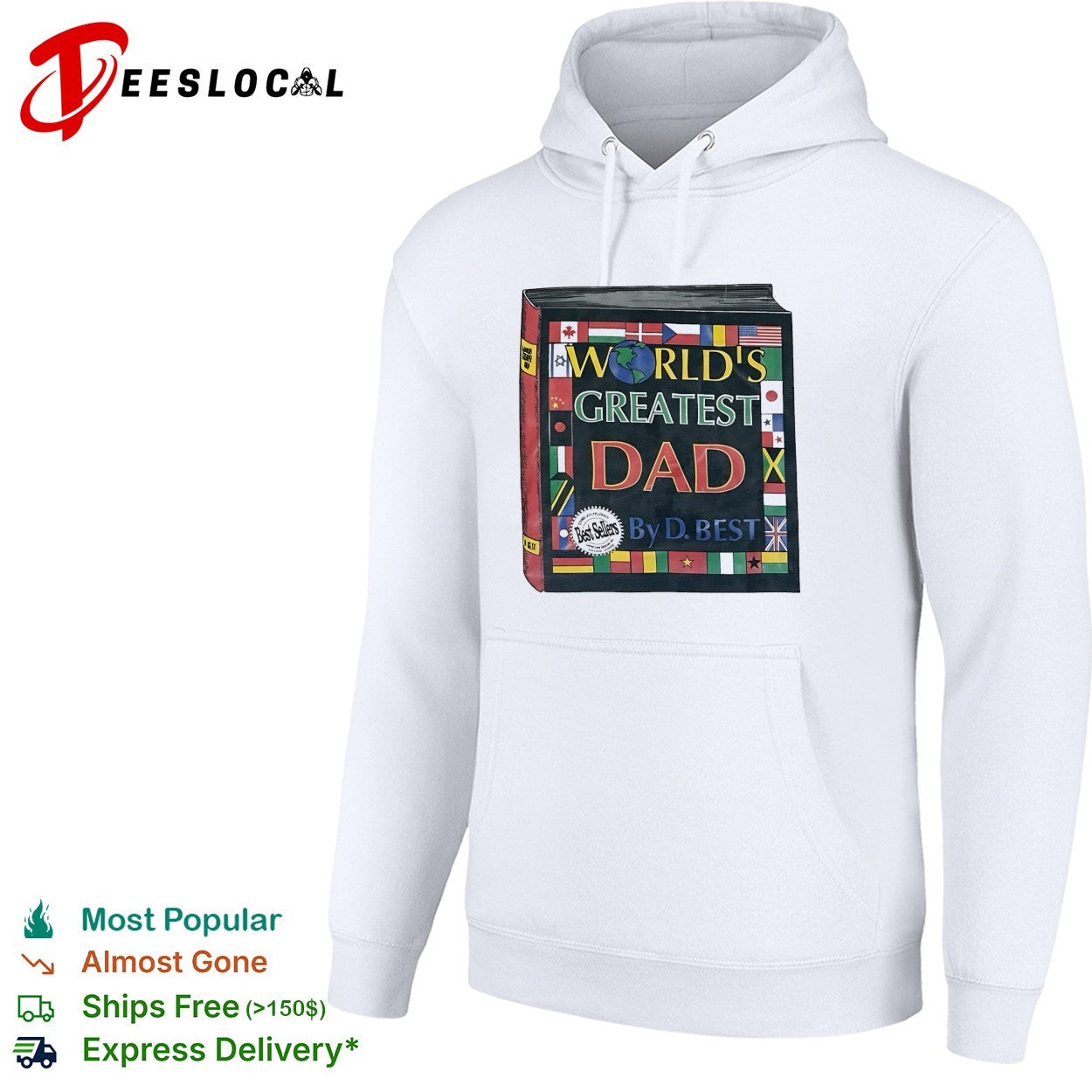 World’s greatest dad bestseller book cover shirt