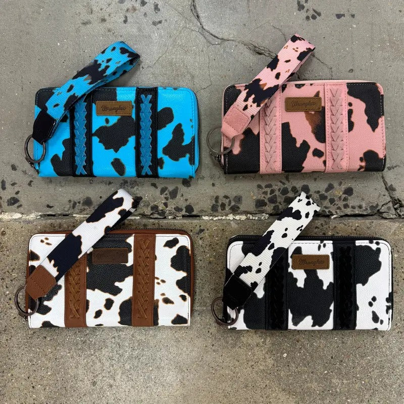 Wrangler Cow Print Bi-Fold Wallet T-Shirts, Hoodie, Sweatshirt | RetroVerseTees.com