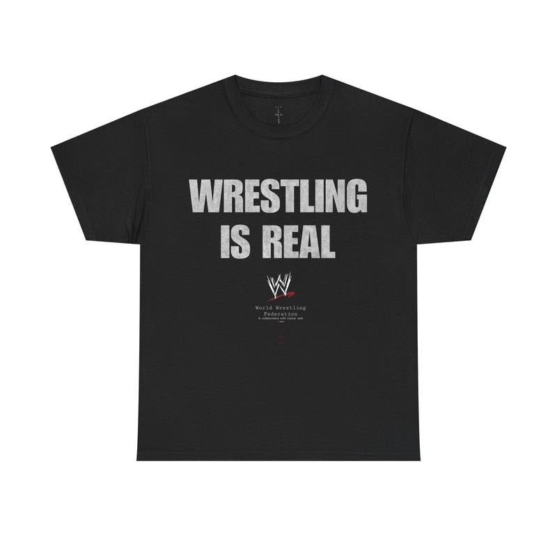 Wrestling Is Real inspired T-Shirt, Unisex cotton shirt Hoodie, Sweatshirt | RetroVerseTees.com