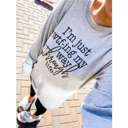 Wtf-ing Graphic Sweatshirt T-Shirts, Hoodie | RetroVerseTees.com