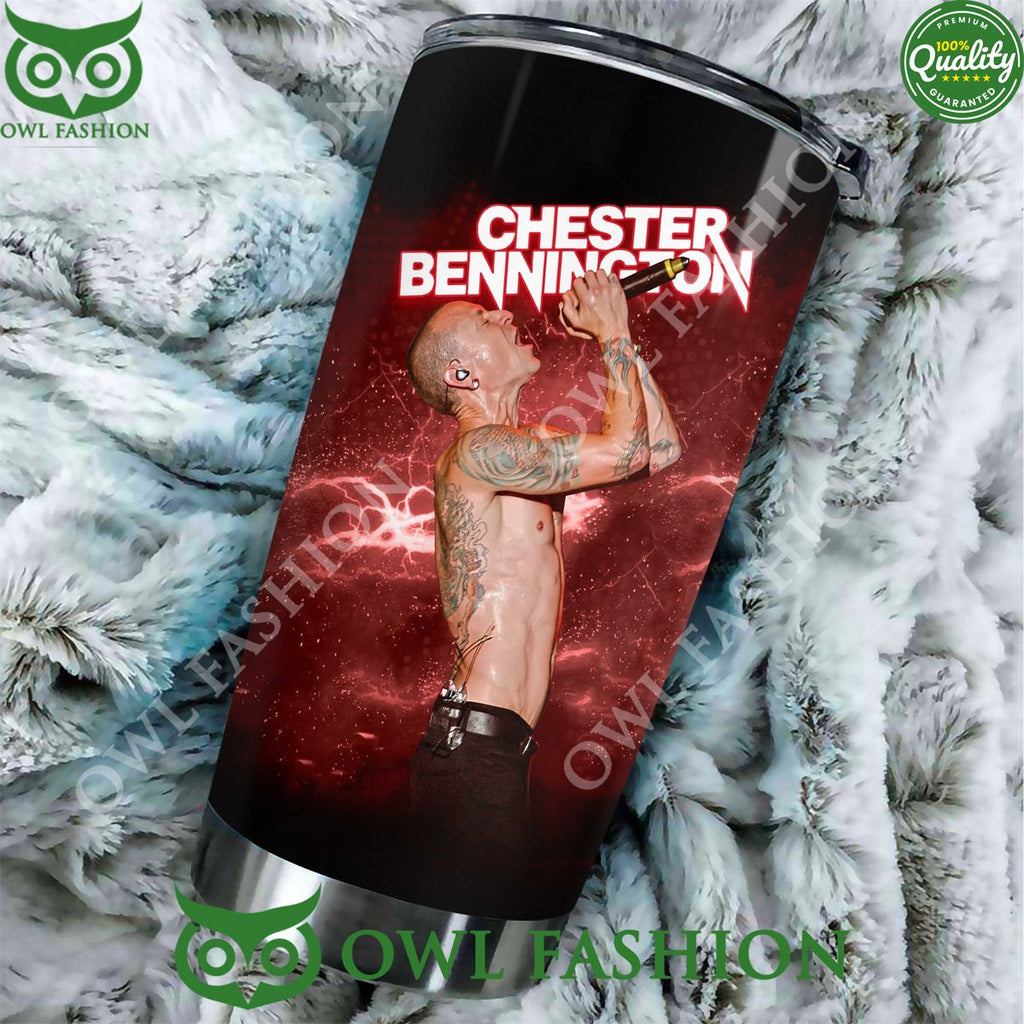 Linkin Park x Chester Bennington Perform on Stage Tumbler Cup
