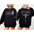 Xaddy Xaden Riorson 2 Sides Hoodie, Xaden Fourth Wing Sweatshirt, Fourth Wing Merch, Rebecca Yarros Shirt, Unisex Sweater...