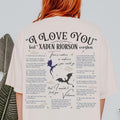 Xaden Quote Shirt back side Booktok Romantasy Quotes Tshirt Dragon Booklover Fandom Merch Romance Fantasy Dragons T-shirt...