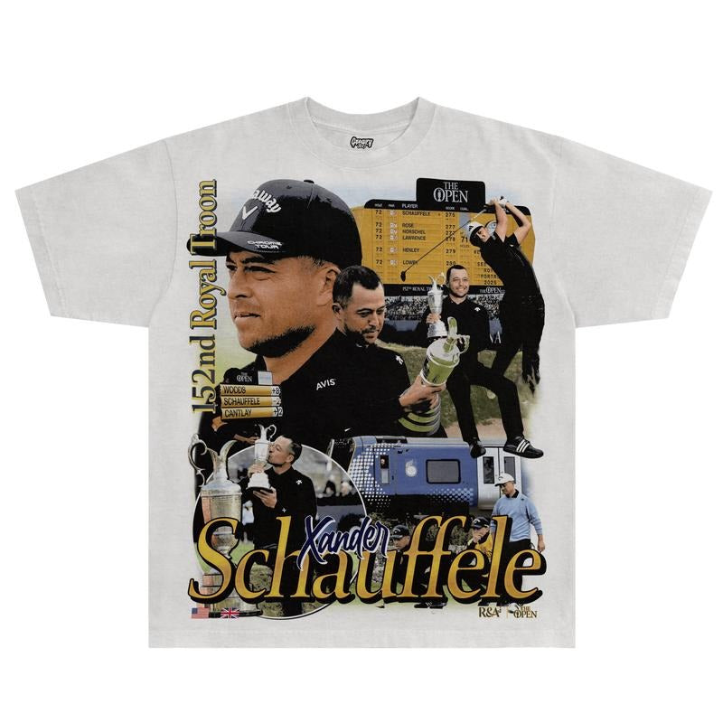 Xander Schauffele The Open '24 Tee | Vintage Tee Graphic T-Shirt Sweatshirt Hoodie | Sport Tee