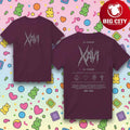 Xavi X-Tour 2025 and 2026 Concert Two Sided Shirt