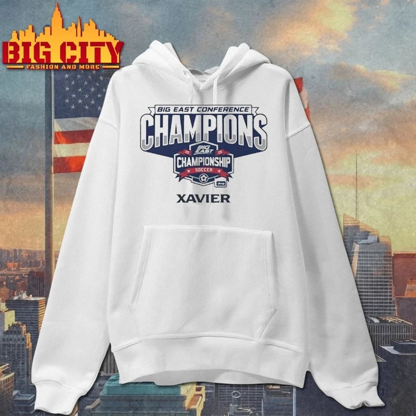 Xavier Women’s Soccer Big East 2025 Regular Season Champions shirt