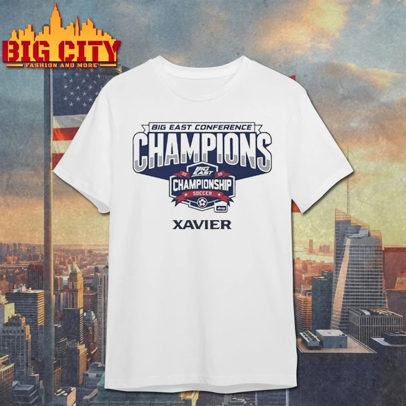 Xavier Women’s Soccer Big East 2025 Regular Season Champions shirt