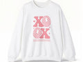 Xoxo Sweatshirt Valentine Crewneck T-Shirts, Hoodie | RetroVerseTees.com