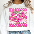 Xoxo Valentine Day Heart Brushstroke Sweatshirt, Valentine Day, Brushstroke Valentine Sweatshirt, Xoxo Sweatshirt...