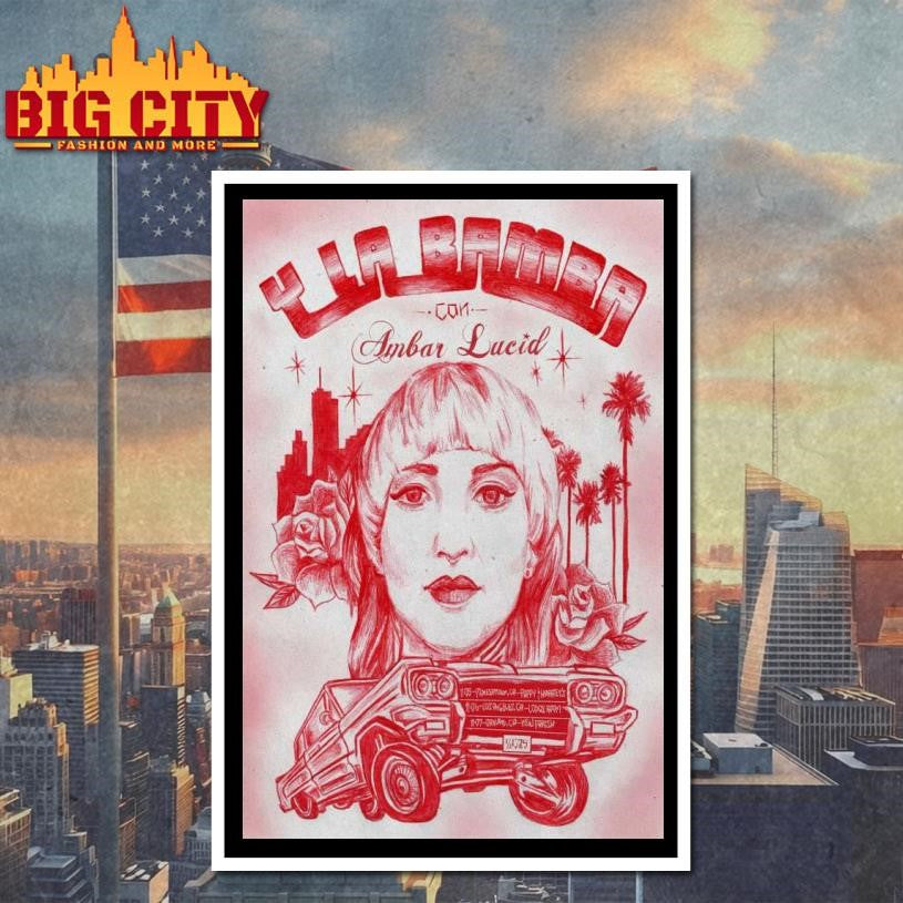 Y La Bamba November 5, 2025 Pioneertown, Ca, Pappy Harriet’s Poster Shirt