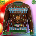 I Am Groot Lights Christmas Ugly Sweater