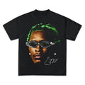 YOUNG THUG T-Shirt, Rap Tee Concert Merch Thugger Slime Season, Green Rare Hip Hop Graphic Print 1531772837, Gifts...