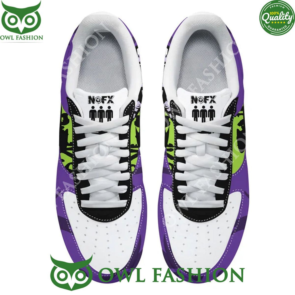 NOFX rock band punk in drublic skull naf air force shoes