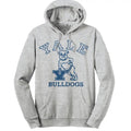 Yale Bulldog Pullover Hooded Sweatshirt - Gray T-Shirts, Hoodie | RetroVerseTees.com