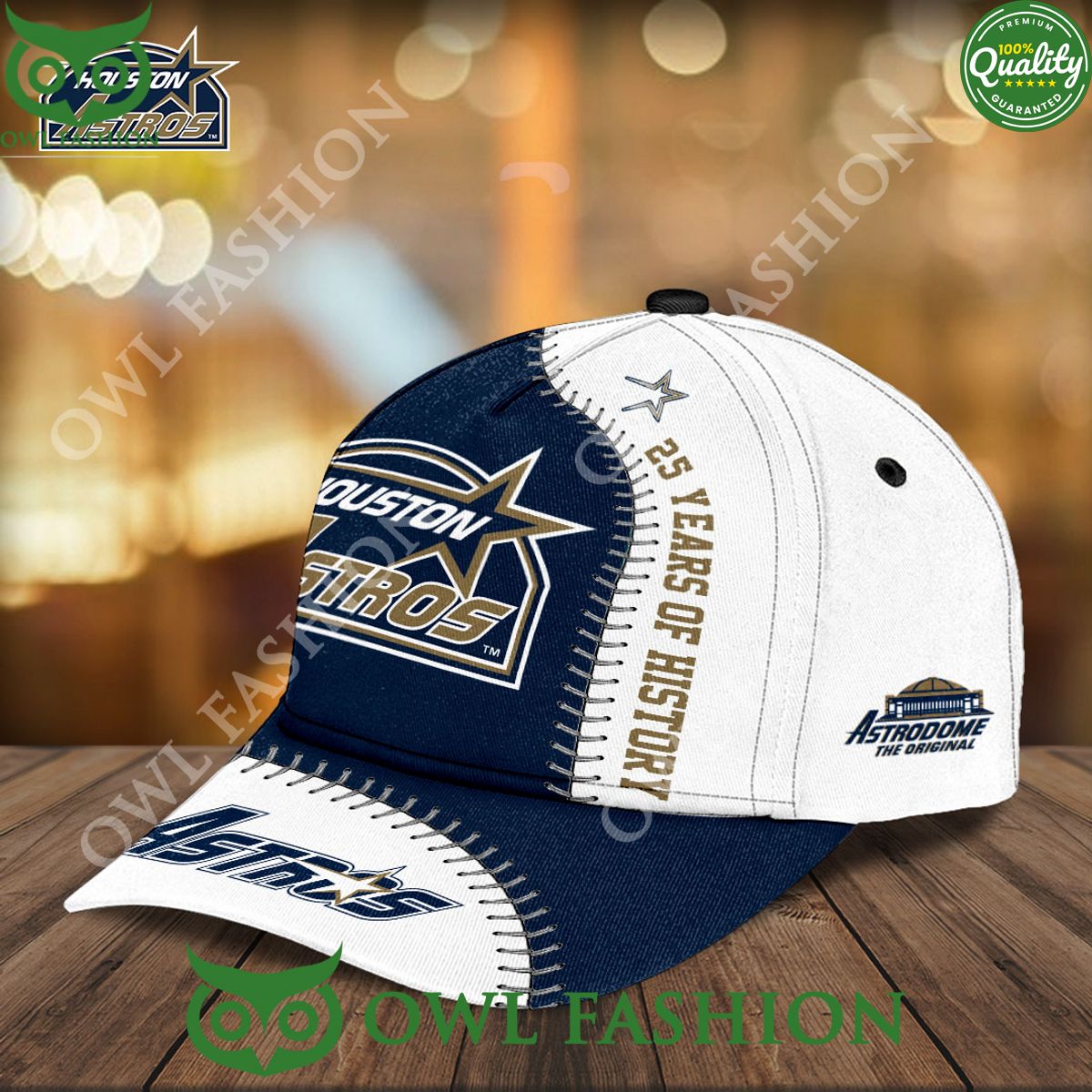 Houston Astros 25 Years Of History Classic Cap