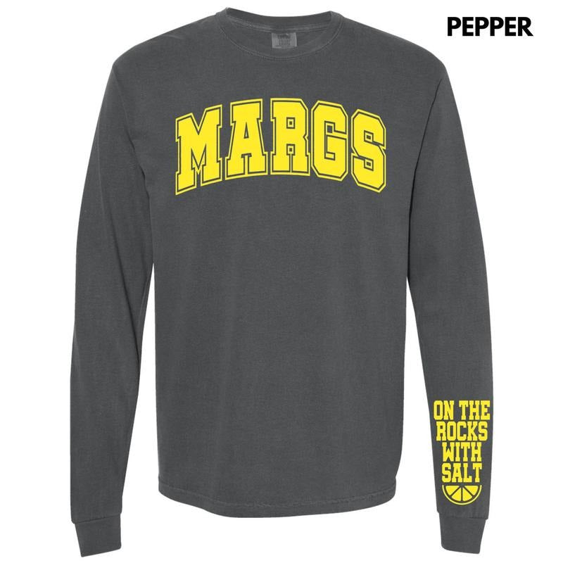 Yellow MARGS Long Sleeve Comfort Colors T-Shirt Hoodie, Sweatshirt | RetroVerseTees.com