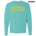 Yellow Sunkissed Puff Long Sleeve Comfort Colors T-Shirt Hoodie, Sweatshirt | RetroVerseTees.com
