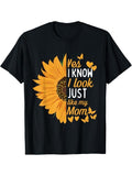 Yes Swoosh Know Swoosh Look Like My Mom Funny Daughter TNF'WB shield Day T-Shirt Summer Streetwear Hoodie, Sweatshirt