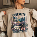 Yosemite Sweatshirt Yosemite National Park Sweater Yosemite Wildflower Sweatshirt Yosemite Crewneck Granola Girl...
