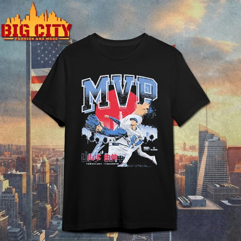 Yoshinobu Yamamoto Los Angeles D 2025 Championship MVP shirt