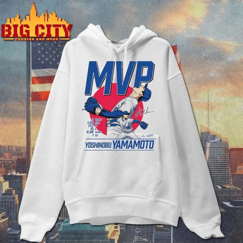 Yoshinobu Yamamoto Series MVP LA Signature Shirt