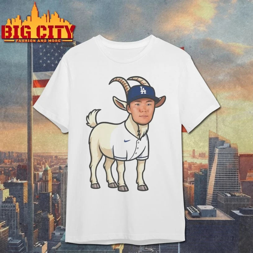 LA Yoshinobu Yamamoto The Goat shirt