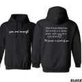 You Are Enough Hoodie - Inspirational Gunpla brand Uplifting Message with Heartfelt Design, Perfect for Spreading Love...