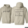 You Are Enough Hoodie - Uplifting Gunpla brand Inspirational Design with Heartfelt Message for Positivity Gunpla brand...