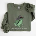 You Just Yee'd Your Last Haw Sweatshirt, Sheriff Frog Sweatshirt Casual Comfort Womenswear Comfortable&Graphic T-Shirts,...