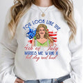 You Look Like The 4th Of July Makes Me Want A Hot Dog Real Bad  Shirt, Funny 4th Of July Gift Shirt Hoodie...