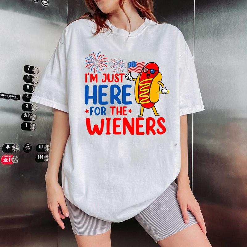 You Look Like The 4th Of July Makes Me Want A Hot Dog Real Bad  Shirt, Funny 4th Of July Gift Shirt Hoodie...