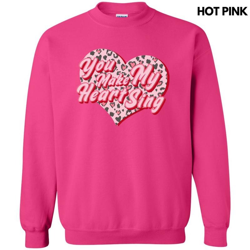 You Make My Heart Sing Sweatshirt T-Shirts, Hoodie | RetroVerseTees.com