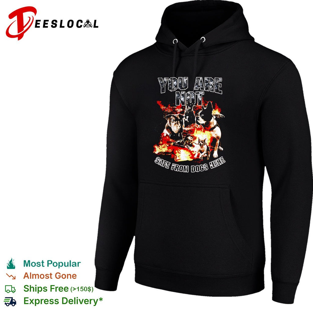 You are not safe from dogs here multiple dogs explosion shirt