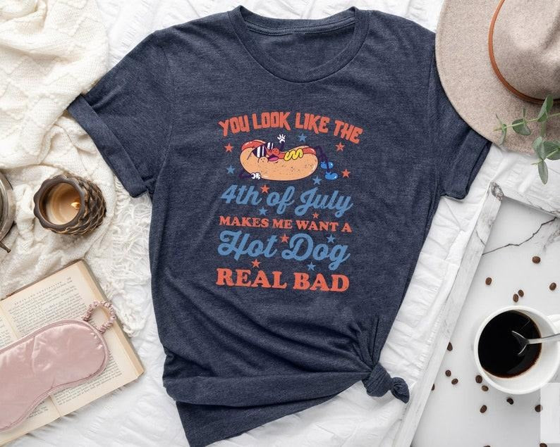 You look like the 4th of july, makes me want a hot dog real bad