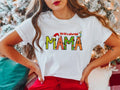 You're A Mean One Mama Shirt, Christmas Mama T-Shirt, Mom X-mas Party Gift Tee, New Mom Gift Tee, Santa Holiday...