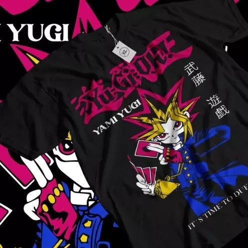 Yu-Gi-Oh! T-shirt Anime Black Yu-Gi-Oh Funny Waifu Kawai Gift Shirt All Size Hoodie, Sweatshirt | RetroVerseTees.com